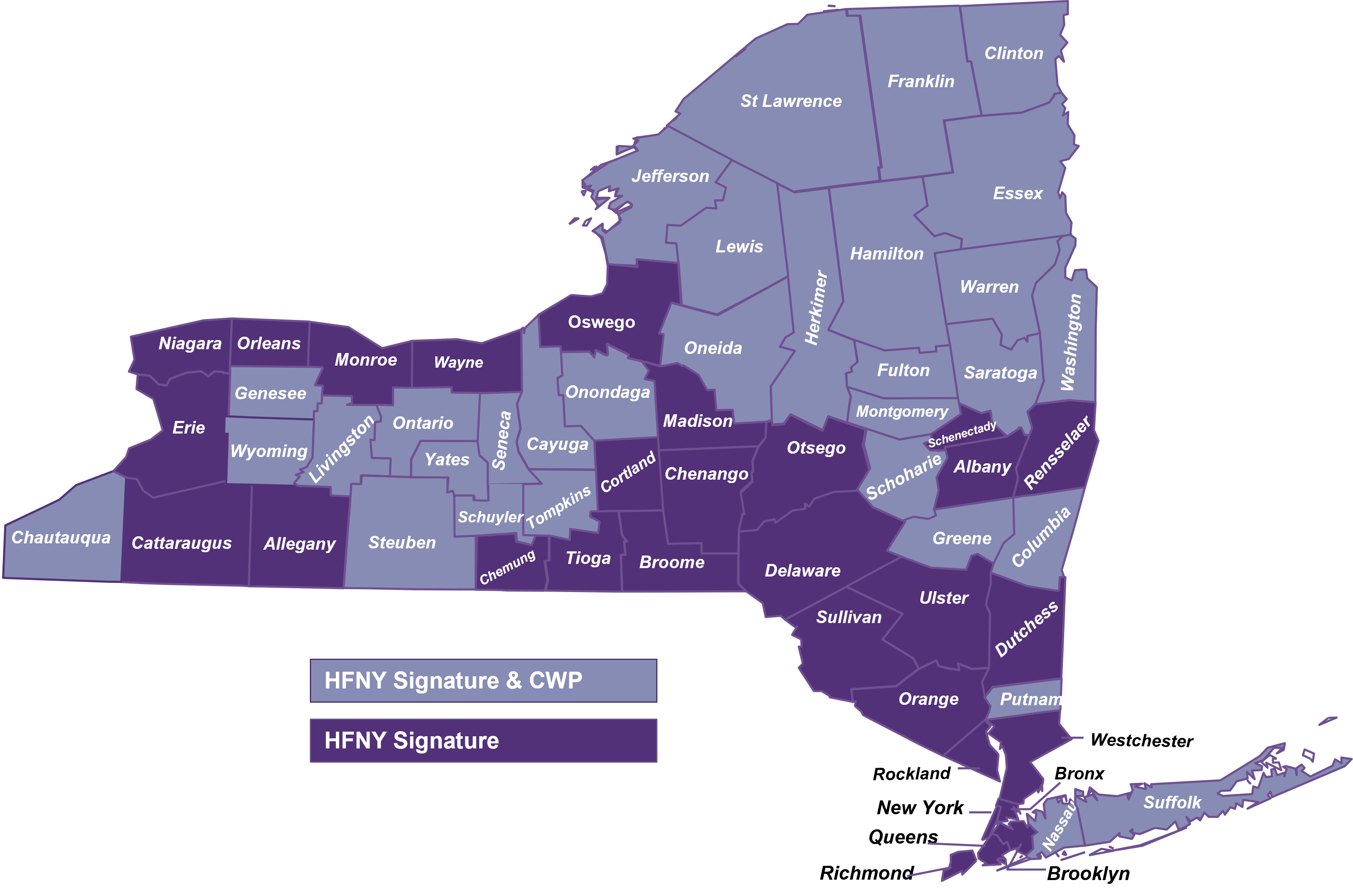 Child Welfare Protocol Eligibility Map